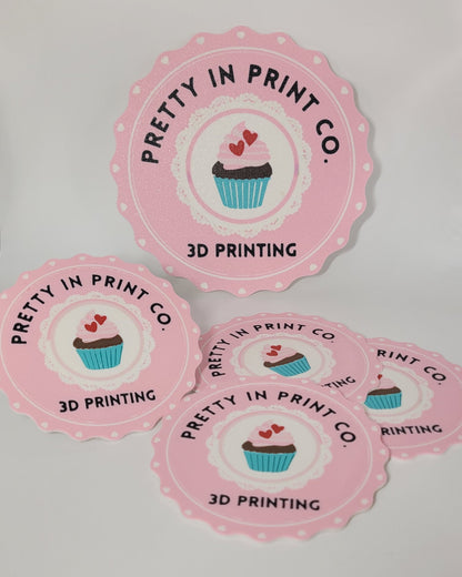 CUSTOM LOGO/IMAGE COASTERS