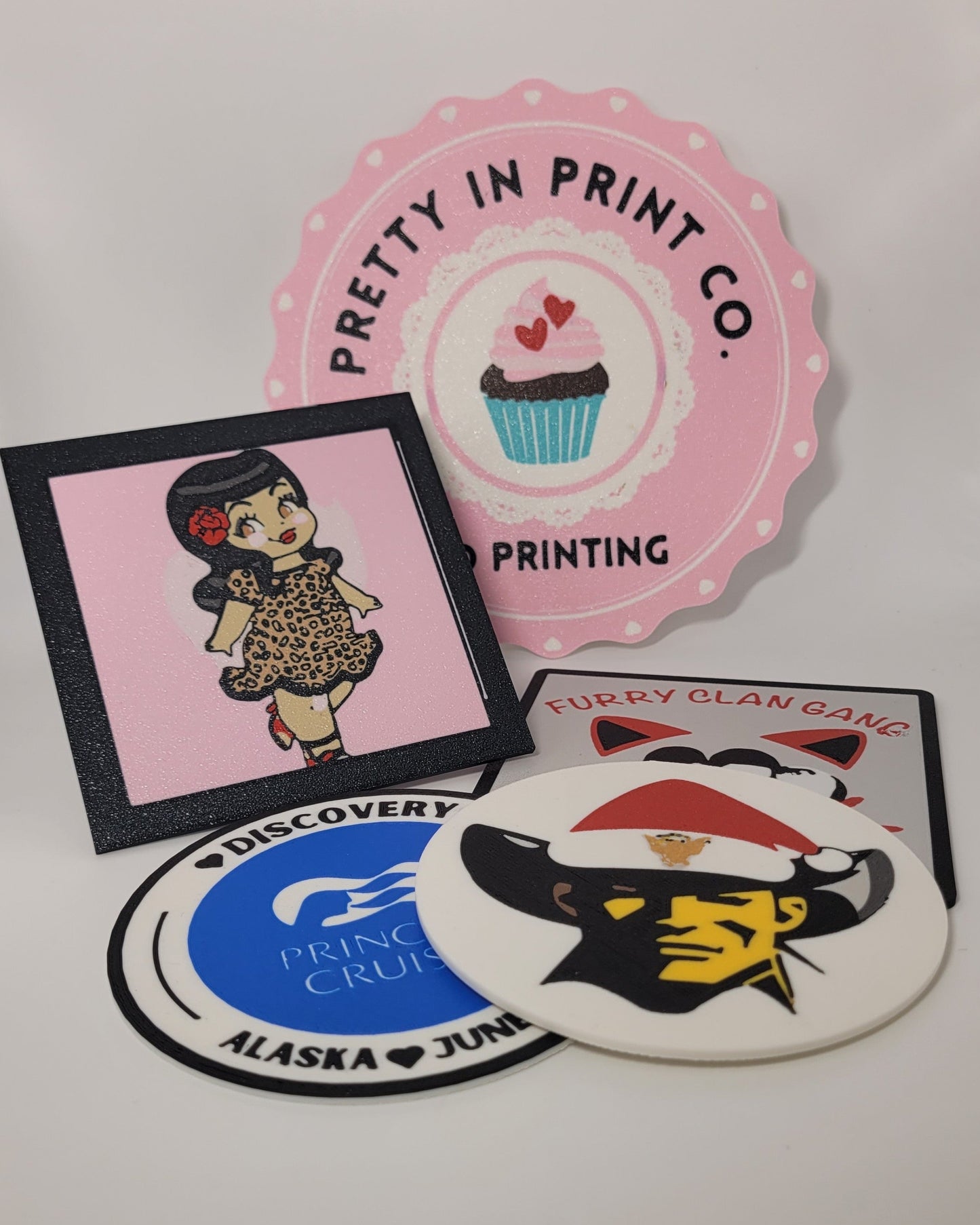 CUSTOM LOGO/IMAGE COASTERS