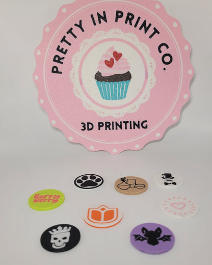 7. CUSTOM LOGO TOKENS - Penny, Nickel, or Dime Size