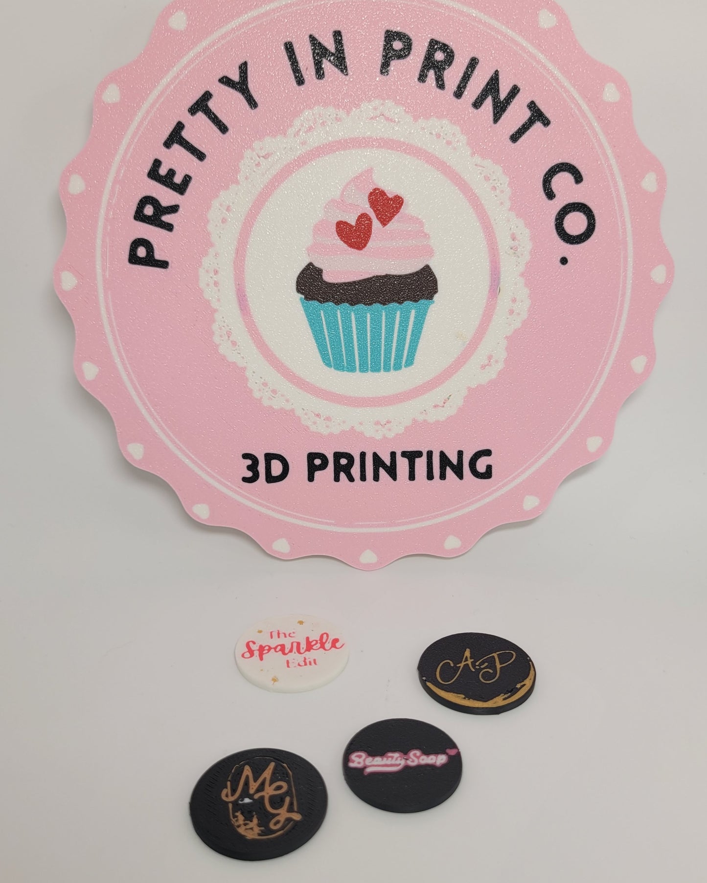 7. CUSTOM LOGO TOKENS - Penny, Nickel, or Dime Size