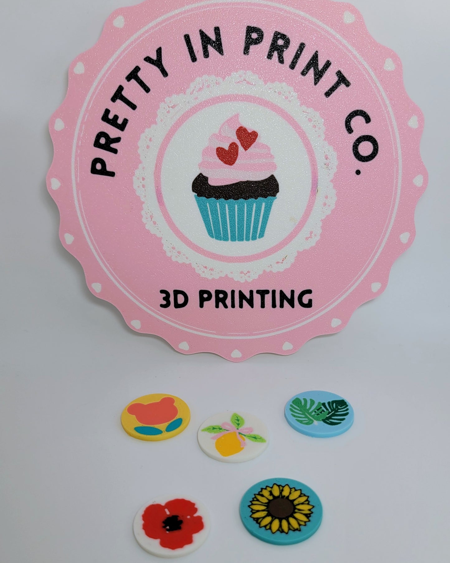 7. CUSTOM LOGO TOKENS - Penny, Nickel, or Dime Size