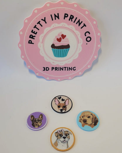 7. CUSTOM LOGO TOKENS - Penny, Nickel, or Dime Size
