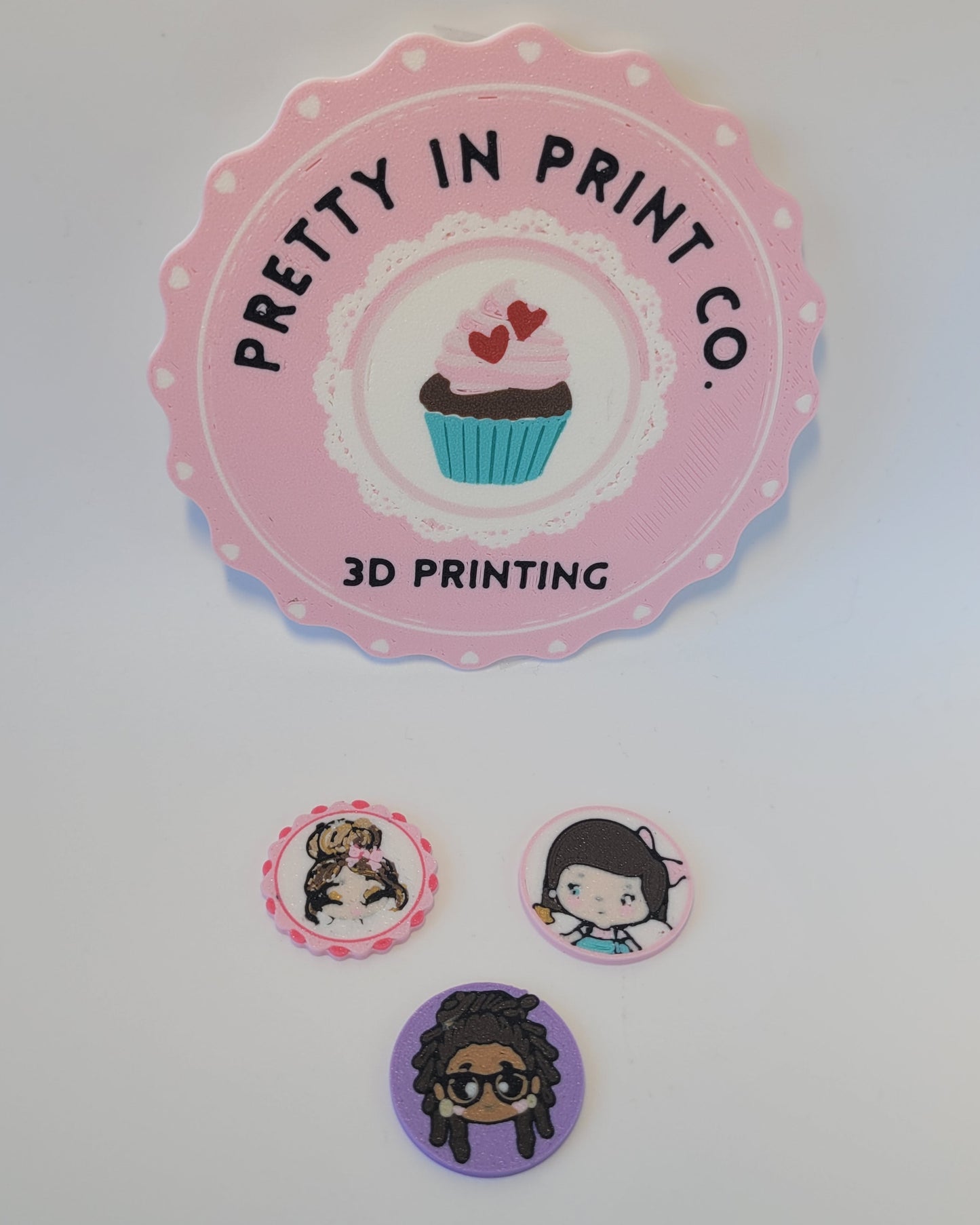 7. CUSTOM LOGO TOKENS - Penny, Nickel, or Dime Size