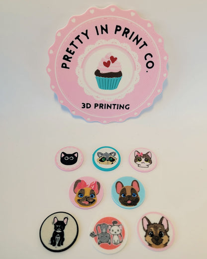 7. CUSTOM LOGO TOKENS - Penny, Nickel, or Dime Size
